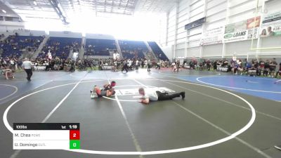 100 lbs Rr Rnd 1 - Micah Chea, Powerline Wrestling vs Urijah Domingo, Outlaws WC