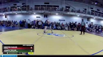 132 lbs Cons. Round 2 - Joseph Taylor, Franklin Wrestling Club vs Weston Rasler, Indiana