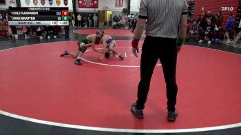 106 lbs Cons. Round 3 - Cole Kasparek, Clear Creek-Amana vs Josh Bratten, Dubuque Hempstead