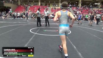 105 lbs Round 4 (6 Team) - Henry McDoniel, Honey Badger Wrestling Club vs Madison Burkes, Ridge Wrestling Club