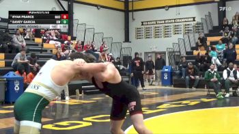 175 lbs Cons. Round 1 - Davey Garcia, Iowa City, West vs Ryan Pearce, Mason City