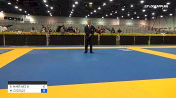 BARDOMIANO MARTINEZ III vs MARC DEZEUZE 2019 World Master IBJJF Jiu-Jitsu Championship