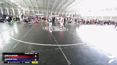 125 lbs Cons. Round 2 - Amelia Bacon, CO vs Addison Call, UT