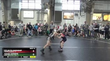 56 lbs Round 4 (6 Team) - Dylan Blankenship, Virginia Patriots vs Maven Saferite, NOVA Wrestling Club