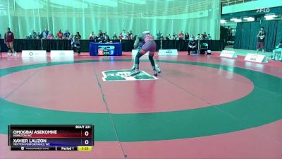 97 kg Semifinal - Omogbai Asekomhe, Hamilton WC vs Xavier Lauzon, Tritton Performance WC