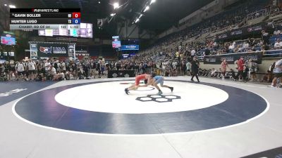 100 lbs Champ. Rd Of 64 - Gavin Boller, Michigan vs Hunter Lugo, Texas