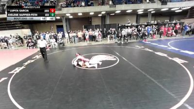130 lbs Champ. Round 2 - Lupita Garcia, Aurora (East) vs Joelene Nappier-Feth, Unattached