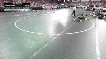 D1-126 lbs Cons. Round 2 - Quran Dunne-Morgan, Monona Grove/McFarland vs Deuce Sharp, West Allis Central