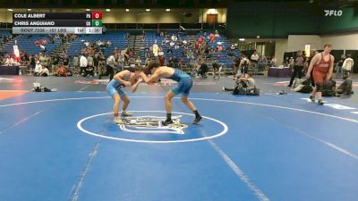 157 lbs Consi Of 32 #2 - Cole Albert, PA vs Chris Anguiano, CA