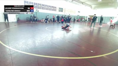 117 lbs Quarterfinal - Lailanie Vongnakhone, Fresno City College vs Katelynn Oswalt, Modesto College