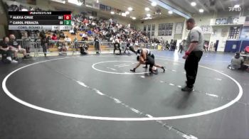 130 lbs Cons. Round 2 - Carol Peralta, Diamond Ranch vs Alexa Cruz, Ontario