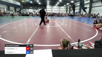 64 kg Rr Rnd 2 - Ava Guilmette, Curby Polar Bears vs Ella Poalillo, Misfits Girls Saphire