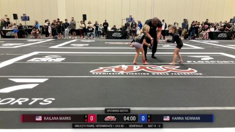 Kailana Marks vs Hanna Newman 2025 ADCC Orlando Open/Youth Trials