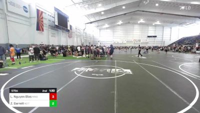 57 lbs Quarterfinal - Leo Nguyen Blas, Mingus Mountain Wrestling vs Zachariah Garrett, No Team