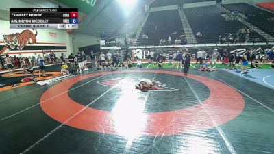 60-65 lbs Champ. Round 4 - Oakley Newby, Utah vs Arlington McColly, Oregon