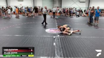 90 lbs Placement (4 Team) - Case Gustafson, Alabama Elite vs Ryland Ashton, Icon Wrestling