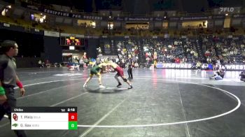 174 lbs Quarterfinal - Tate Piklo, Oklahoma vs Gavin Sax, ND State