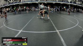 80 lbs Round 3 (4 Team) - Jack Kahley, Junior Terps vs Quinn Larsen, Buxton Squeeze