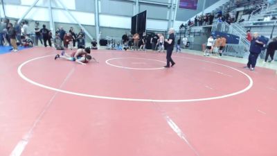 165 lbs Cons. Semis - Zachariah Delgado, Riverhawk Wrestling Academy vs Marcus Gonzales, Auburn Area Wrestling Club