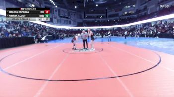 120 lbs Cons. Round 2 - Krysta Alder, Emmett vs Maleya Esparza, Fruitland