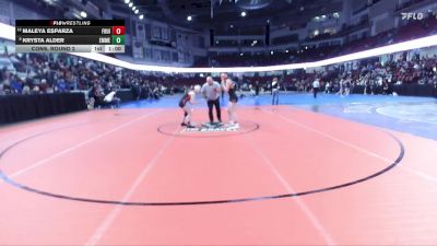 120 lbs Cons. Round 2 - Krysta Alder, Emmett vs Maleya Esparza, Fruitland