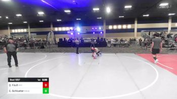 73 lbs Consolation - Quintin Faull, Red Wave WC vs Cael Schlueter, Rough House WC