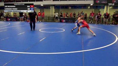 93 lbs Cons. Quarters - Ari McKenna, Team Nazar Training Center vs Lorenzo Perez, Spring Hills Wrestling