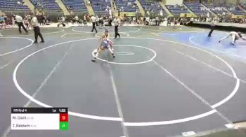 83 lbs Rr Rnd 4 - Mason Clark, BlackCat WC vs Tyler Baldwin, Black Hills Wr Ac