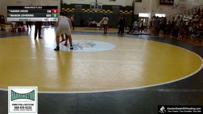215B Round 3 - Mason Levering, North Hunterdon vs Kaden Hood, Kingsway Regional