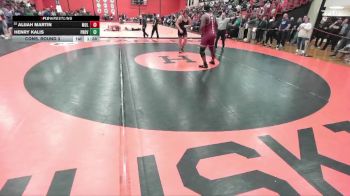 285 lbs Cons. Round 3 - Henry Kalis, New Lenox (PROVIDENCE CATHOLIC) vs Alijah Martin, MOLINE