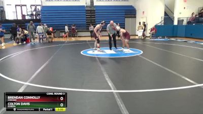 149 lbs Cons. Round 3 - Colton Davis, Eureka vs Brendan Connolly, Chicago