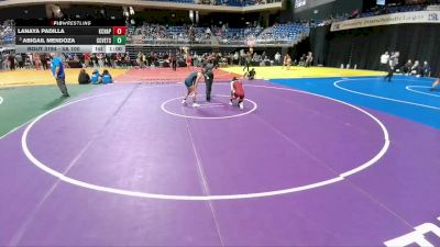 5A 100 lbs Cons. Round 2 - Abigail Mendoza, Corpus Christi Veterans Memorial vs Lanaya Padilla, Killeen Chaparral