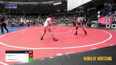 76 lbs 5th Place - Hayes Daniel, Threestyle vs Joseph Fleming, Mat Assassins