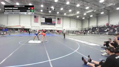 157 lbs Cons. Round 2 - Matthew Grant, RIT vs Matthew Trinidad, Merchant Marine