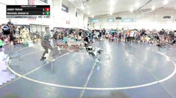 90 lbs Quarterfinal - Jordy Teran, IL vs Michael Dudak III, IN