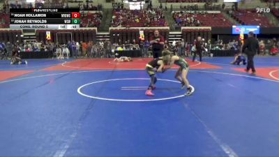 73 lbs Cons. Round 5 - Noah Hollamon, Mine Yard Dogs Wrestling Club vs Jonah Reynolds, Windy City Wrestlers
