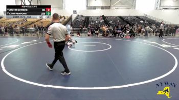 152 lbs Cons. Round 5 - Justin Somers, Club Not Listed vs Ciro Perrone, Long Beach Gladiators Wrestling