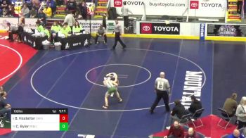 132 lbs Quarterfinal - Blake Hostetter, Oxford vs Cole Byler, Pequea Valley
