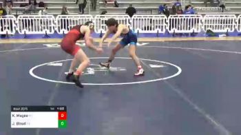 106 lbs Prelims - Kiernan Magee, NY vs James Blood, ME