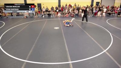 92 lbs Semis - Kolten Mueller, WI vs Ryan Gartman, WI