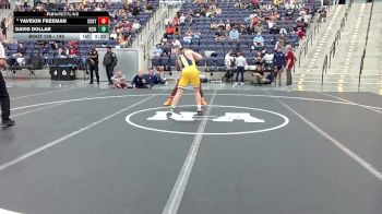 149 lbs Champ. Round 2 - Davis Dollar, Reinhardt University (GA) vs Yaveion Freeman, Cumberlands (Ky.)