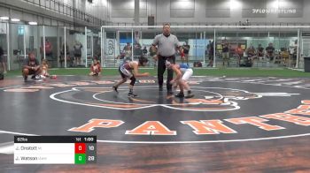82 lbs Quarterfinal - Jameson Onstott, Michigan vs Jaxon Watson, Iowa Hammers