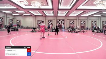 125 kg Rr Rnd 1 - Christopher Powell, Long Island RTC - LIRTC vs Orest Nazarchuk, Wyoming Seminary College Preparatory High School Wrestling