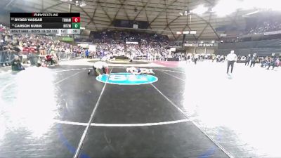 Boys 1B/2B 150 Cons. Round 4 - Ryder Vassar, Tonasket vs Carson Kubik, Lind-Ritzville