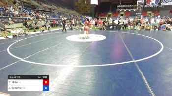 126 lbs Rnd Of 128 - Draken Miller, Idaho vs Justin Schutter, Missouri