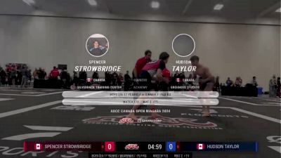 Hudson Taylor vs Spencer Strowbridge 2024 ADCC Niagara Open