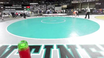 Girls 4A 170 lbs Semifinal - Selena Mares-Castro, Graham-Kapowsin (Girls) vs Dallas Kautz, Lake Stevens (Girls)