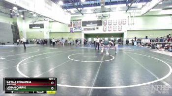 150 lbs Quarterfinal - Logan Carpio, CANOGA PARK vs Ka`ena Kekauoha, SAN PEDRO