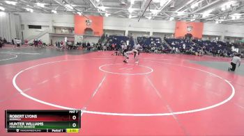 125 lbs Cons. Round 1 - Hunter Williams, Penn State Behrend vs Robert Lyons, Norwich