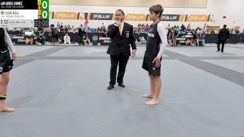 Lukas Gomez vs Evan Kola 2026 PBJJF Pan American Jiu-Jitsu Championships